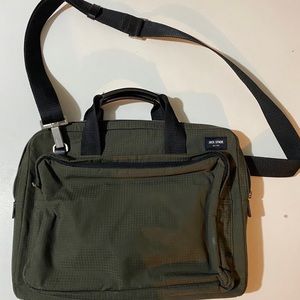 Jack Space green laptop bag